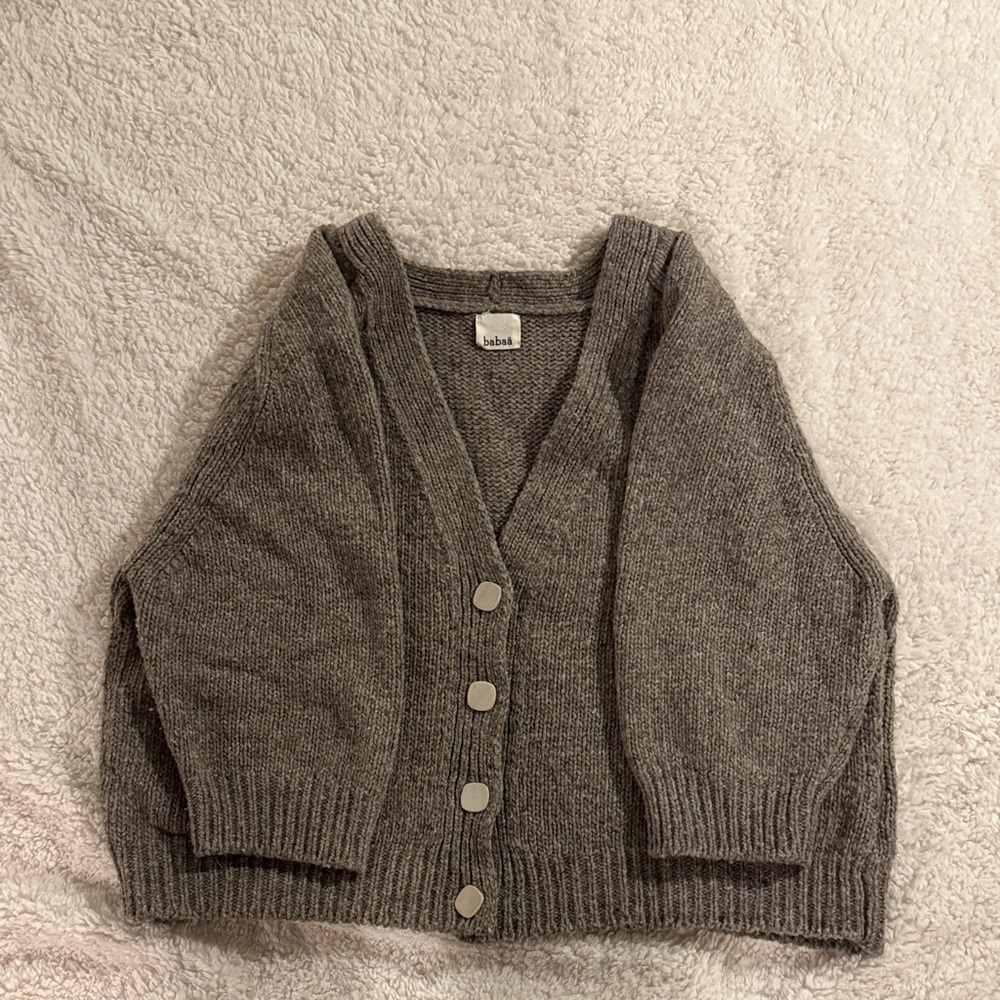 Babaa Cardigan No 51 Dark Mist